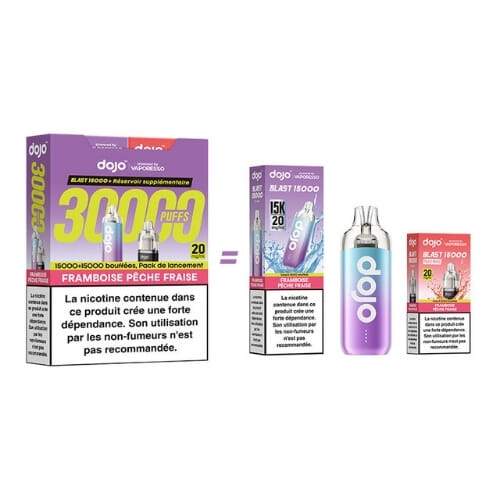 Bundle Dojo Blast Framboise Pêche Fraise